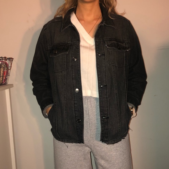 Jackets & Blazers - Black denim jacket